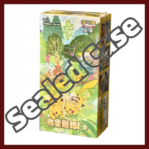 {151 C Case} Pokemon Card Collect 151-Gathering (Slim Pack)| Chinese Pokemon Card