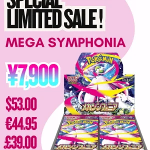 Limited SALE {M1S Box} Mega Symphonia | Japanese Pokemon Card