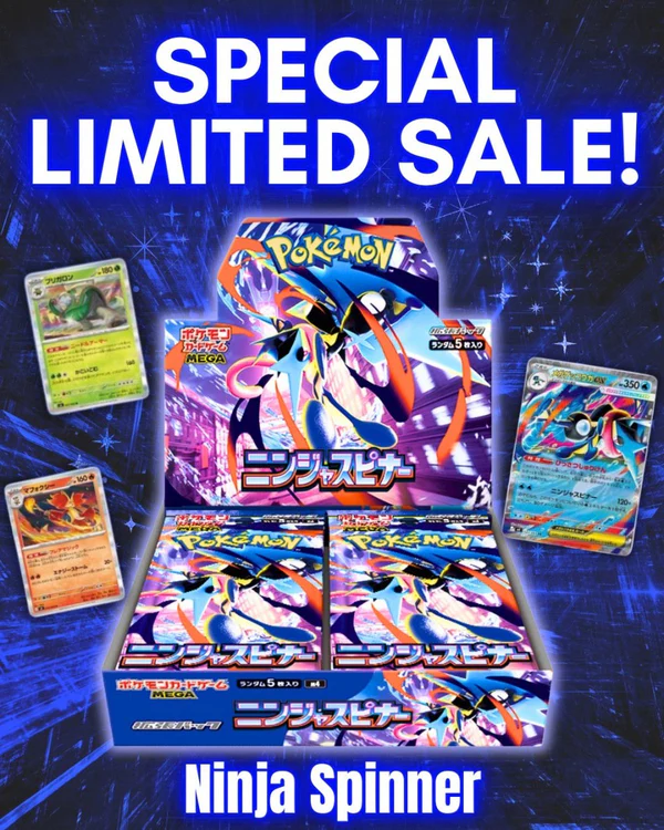 Limited sale {M4 Box} Ninja Spinner | Japanese Pokemon Card