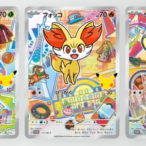 Pre-order {BOX} 30th Celebration Card Set – Chespin, Fennekin & Froakie | Japanese Pokemon Card Booster box
