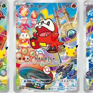 Pre-order {BOX} 30th Celebration Card Set – Sprigatito, Fuecoco & Quaxly | Japanese Pokemon Card Booster box