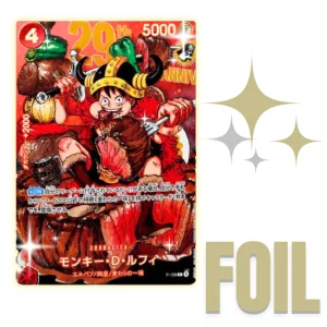 Pre-order {P-159-Foil} Monkey D. Luffy Promo Card – Weekly Jump(Foil ver.) | Japanese ONEPIECE Single Card