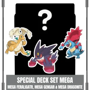 Pre-order Special Deck Set Mega Mega Feraligatr,Mega Gengar,Mega Dragonite
