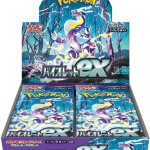 {SV1V BOX} Violet ex with Let's Get Started Campaign | Japanese Pokemon Card Booster box